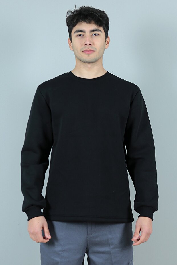 Crew Neck Sweatshirt - Relaxed Fit