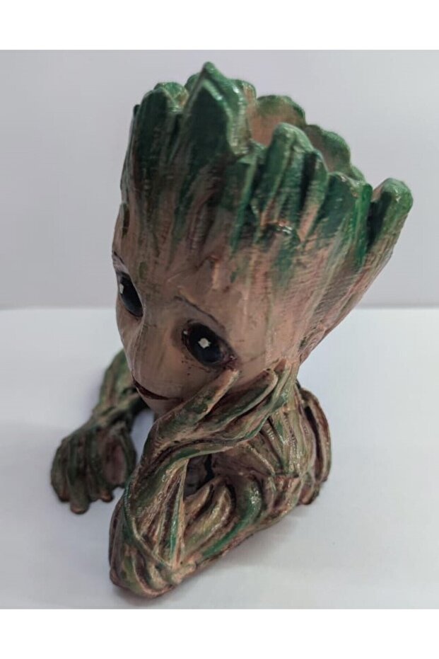 Baby Groot Saksı - 3d Baskı - 3