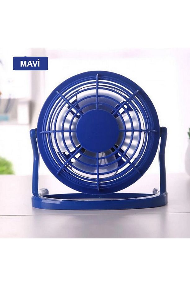 Masaüstü Sessiz Mini Usb Fan Soğutucu Serinletici Küçük Ayaklı Vantilatör - 5