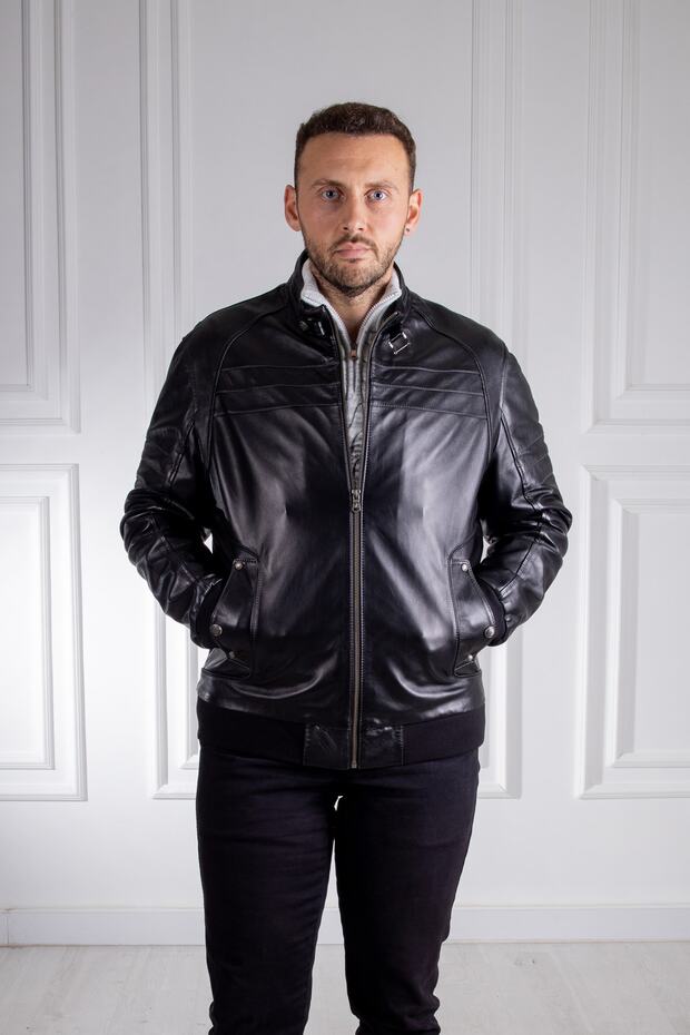 Interview Zero Siyah Hakiki Deri Mont - 3