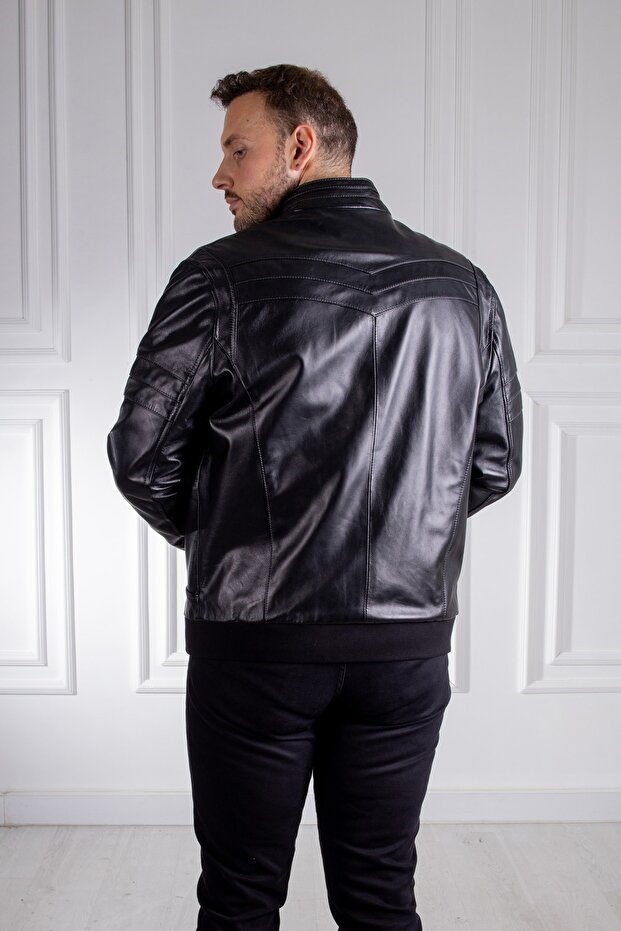 Interview Zero Siyah Hakiki Deri Mont - 9