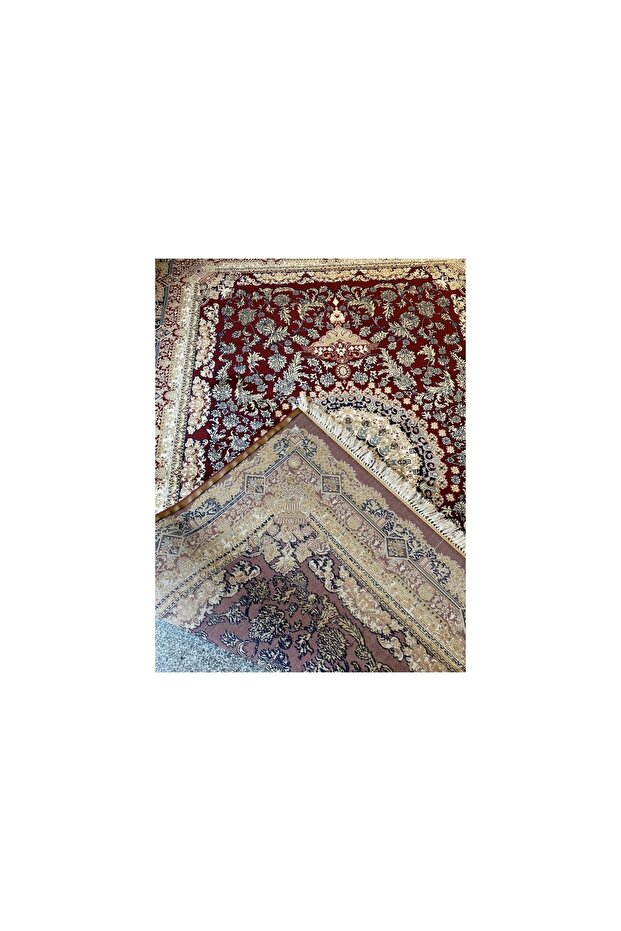 Yünlü ipek halısı - 3