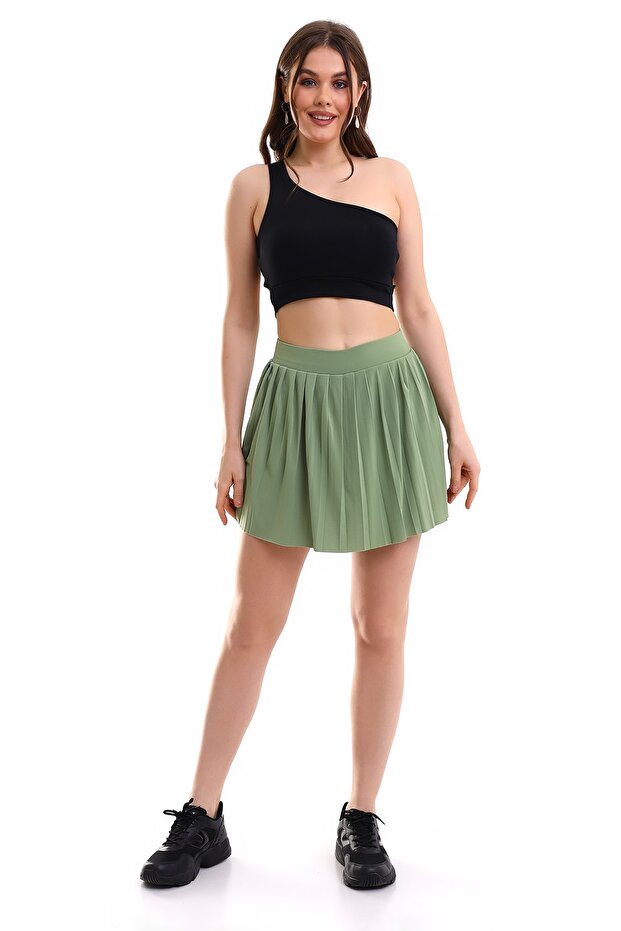 TENNIS SKIRT WITH TIGHTS INSIDE