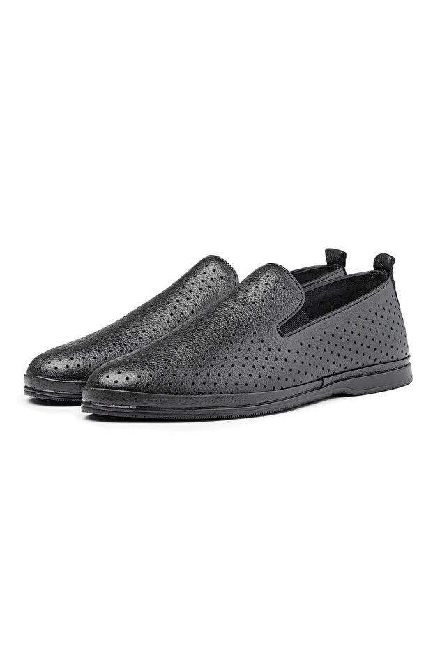 Komba Genuine Leather Comfort Orthopedic Men's Casual Shoes, Father's Shoes Orthopedic Loafer Shoes
