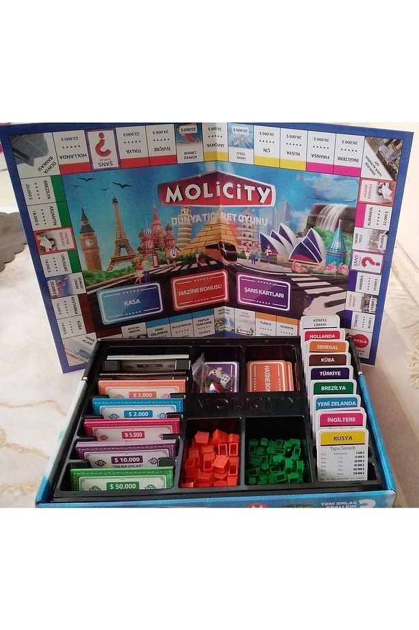 Süper 3'lü Set Molicity Emlak Ticaret Oyunu Kızma Birader Word To Go (TABU) - 2