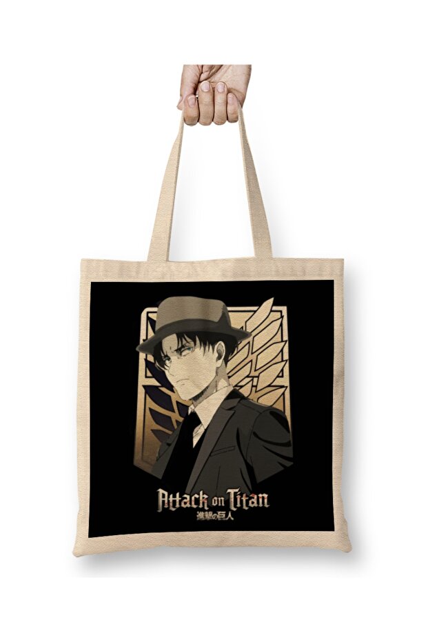 حقيبة حمل من Levi Attack On Titan Survey Corps بمقبض طويل