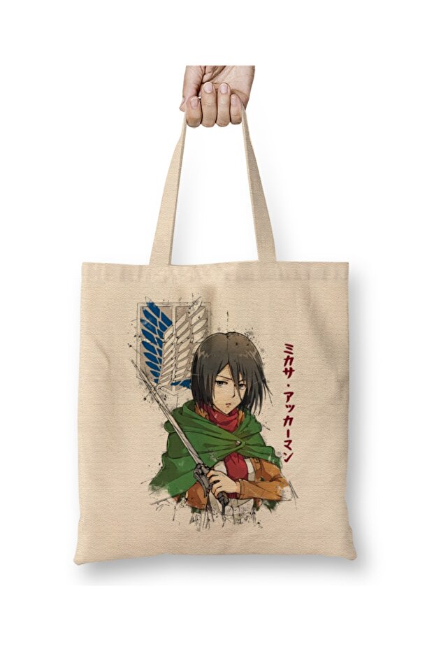 Mikasa Ackerman 01 Cloth Bag Long Handle - 1