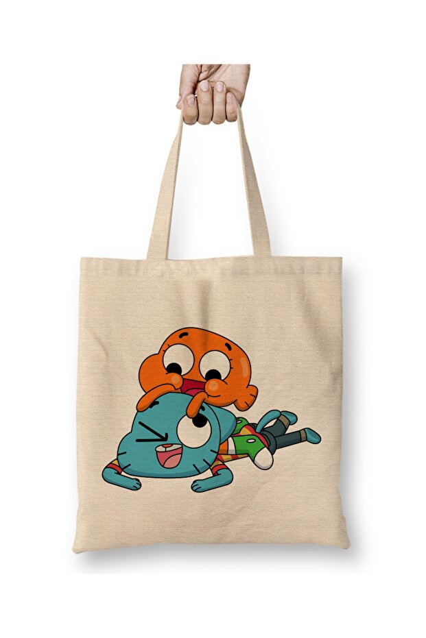 Gumball & Darwin Best Friend 01 Cloth Bag Long Handle