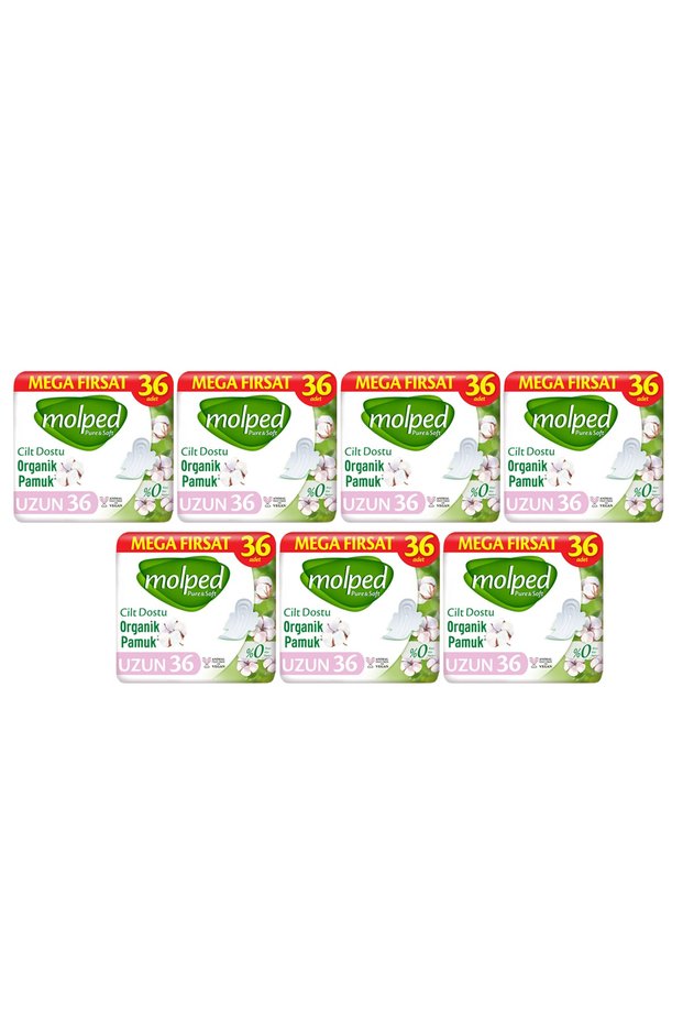 Pure&Soft Sanitary Pad Mega Long 252 Pieces