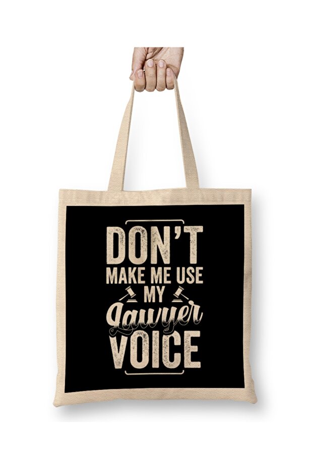 Lawyer Law School Graduation Attorney Funny 01 Cloth Bag Long Handle