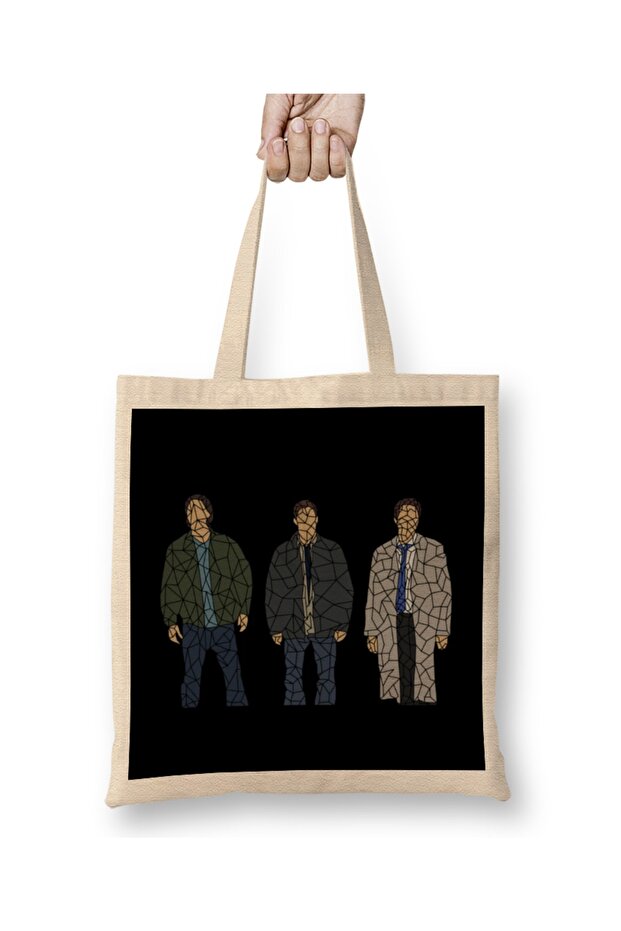 Supernatural The Brothers Winchester Tote Bag Long Handle