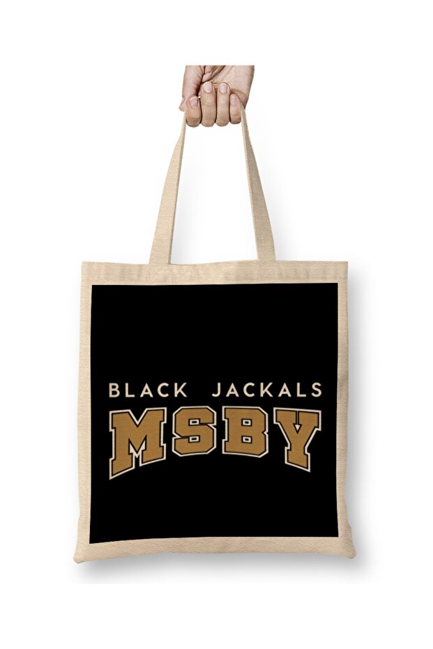 Msby Black Jackals Haikyuu Tote Bag Long Handle