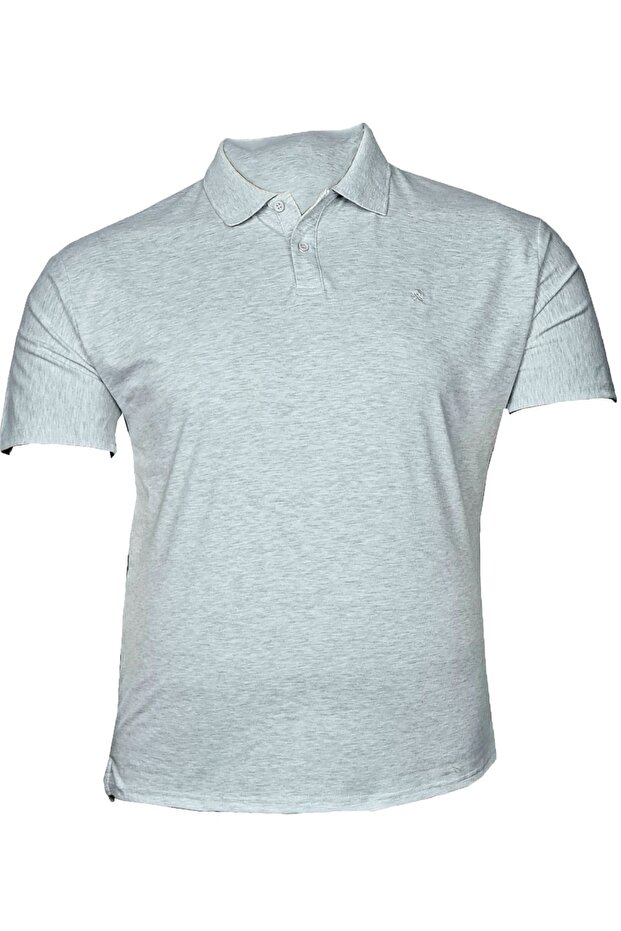Plus Size Thin Polo Neck T-Shirt