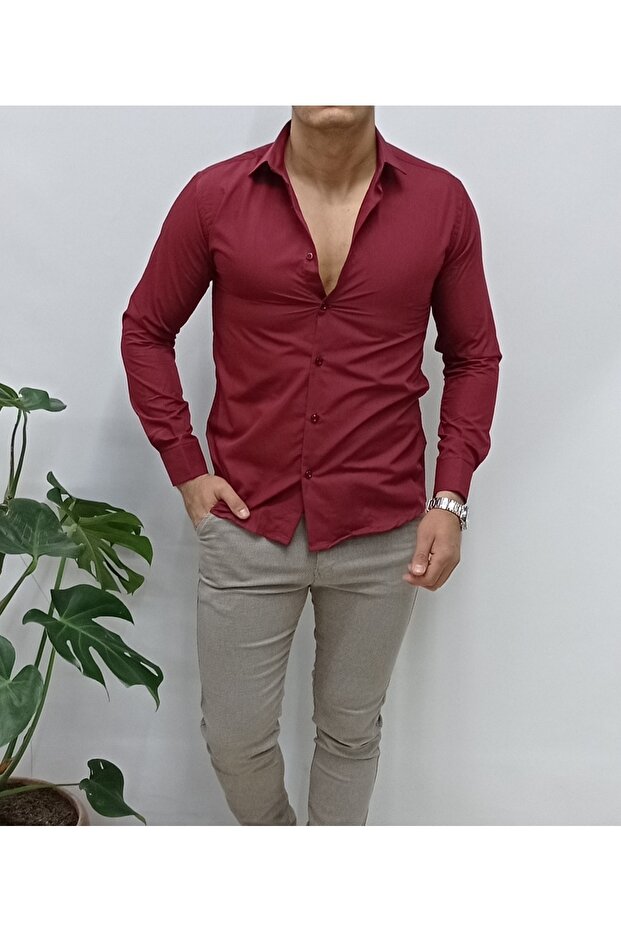Slimfit قميص بدلة سليم فيت