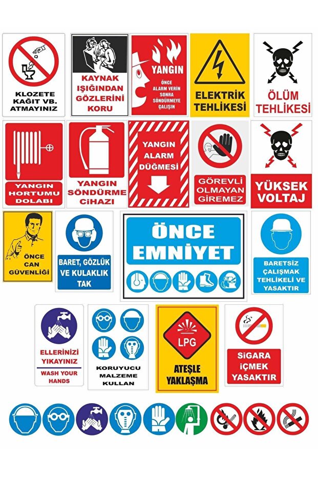 ملصق سلامة العمل المحظوظ 27 قطعة - 1