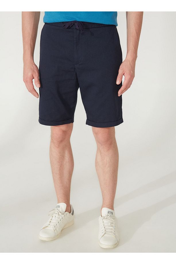 Regular Fit Lacivert Erkek Şort L231406410_chino Şort - 3