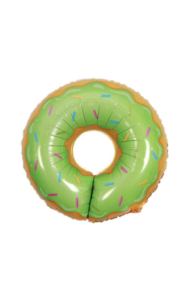 Foil Balloon 34" Donut Green
