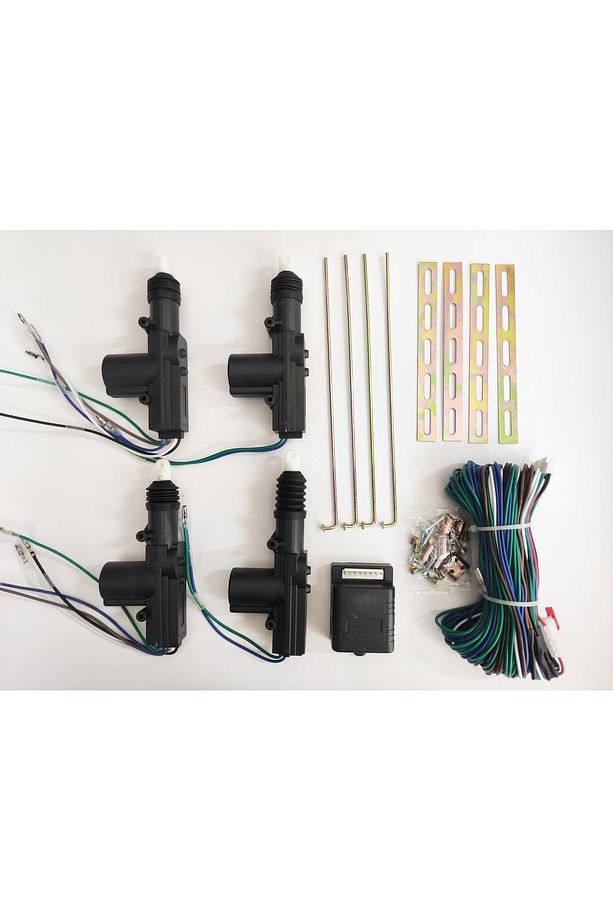 Tofaş Şahin Doğan Kartal Merkezi Kilit Seti 4 Kapı Beyinli Tesisat Kablolu 12 Volt Sr-01 - 1