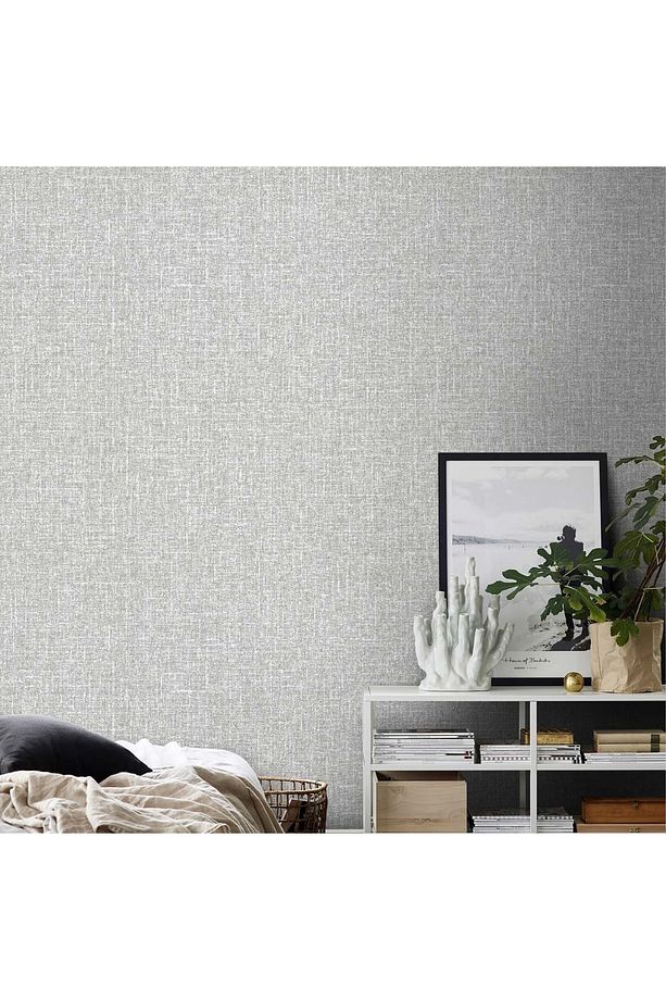 Duvar Kağıdı Düz Kumaş Desenli Non-Woven + Vinil kaplı - 1