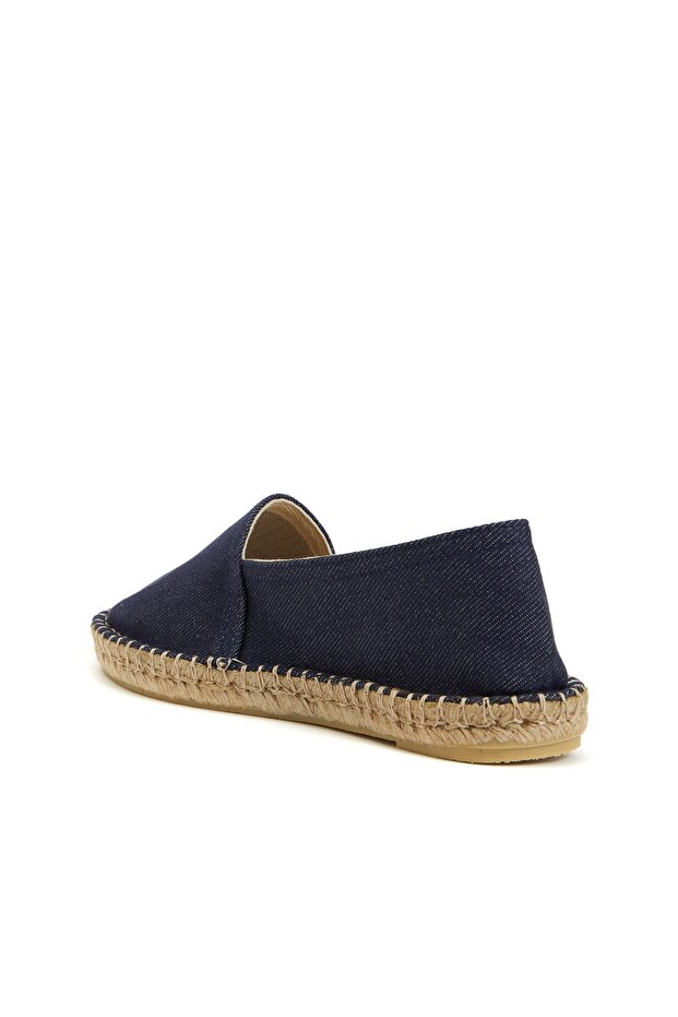 Lacivert Kadın Espadril - 3