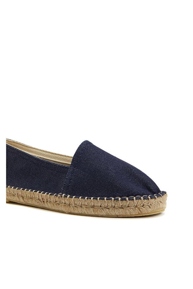 Lacivert Kadın Espadril - 6