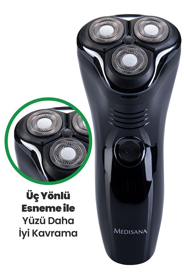 Move Alman Tasarım Led Ekranlı Esnek Oynar Başlıklı Şarjlı Tıraş Makinesi - 3
