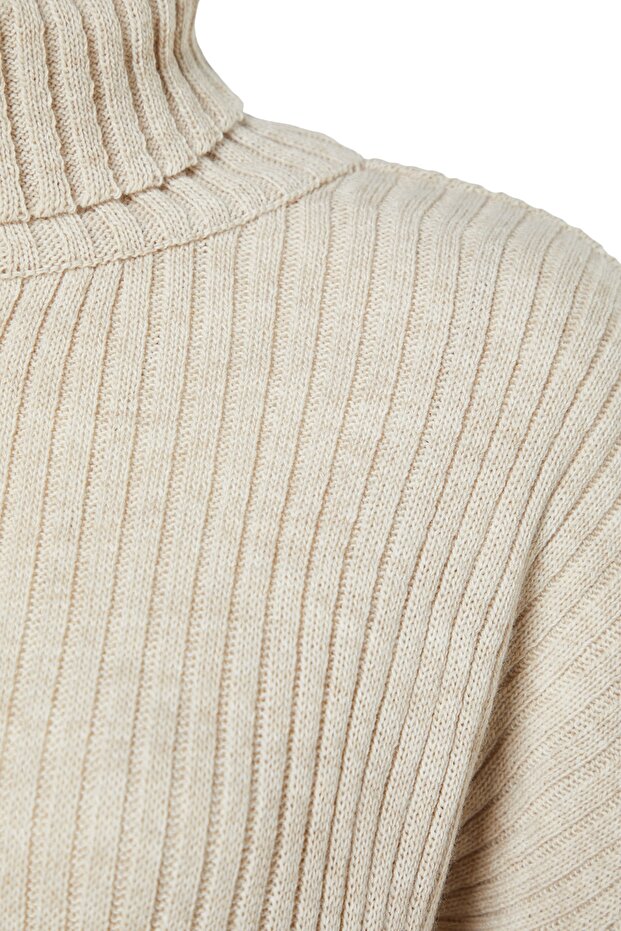 Taş Crop Basic Triko Kazak TWOAW22KZ0223 - 7