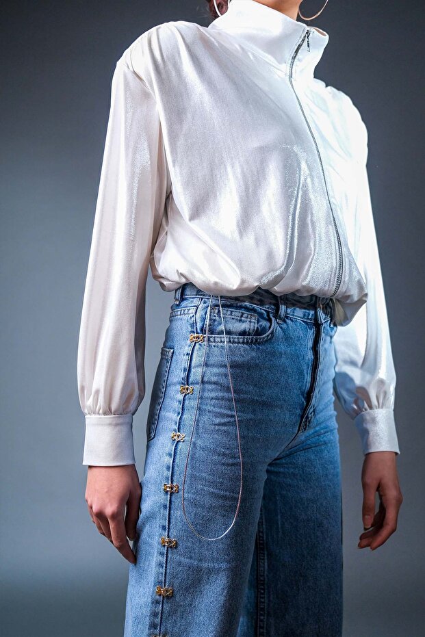 Dito Cropped Ballon Jacket - 2