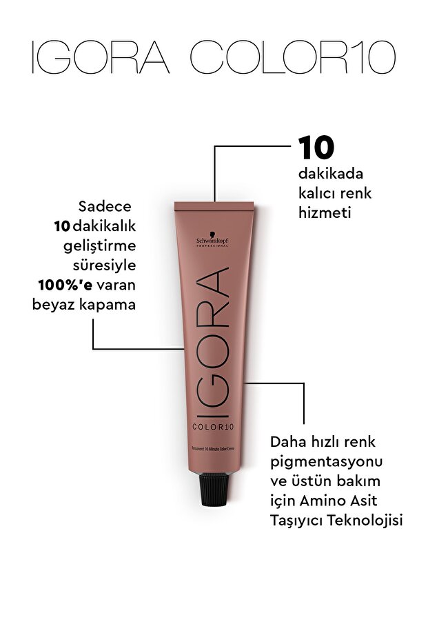 Royal Color10 8-65 Açık Sarı Çikolata Altın Saç Boyası 60ml - 2