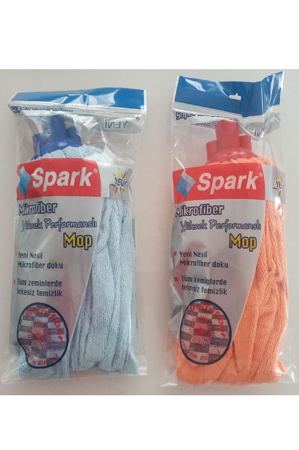 2 Adet Mikrofiber Havlu Vileda Paspas Mop Yedek Ucu - 1