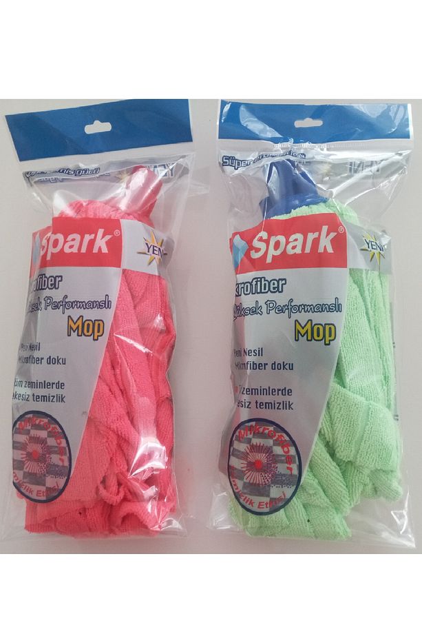 2 Adet Mikrofiber Havlu Vileda Paspas Mop Yedek Ucu - 2