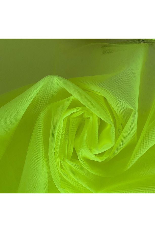 Kristal Tül Sarı ( 3 Metre En ) - 1
