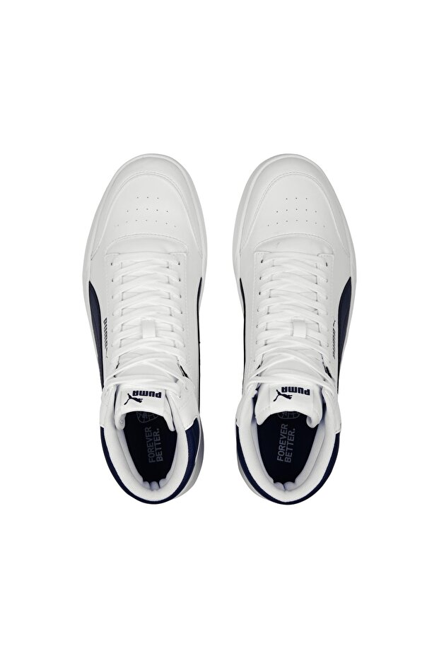 Shuffle Mid PUMA White-PUMA Navy - 3