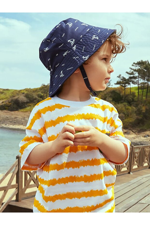 LCW baby Printed Baby Boy Hat