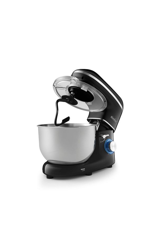 Şefim Stand Mikser 5,5L 1400W Siyah - 6