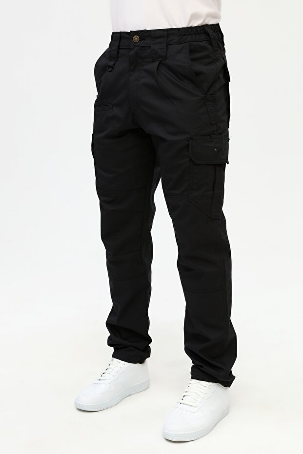 Tokyo Model Outdoor Tactical Pants, Tactical Pants, Ripstop Fabric Black