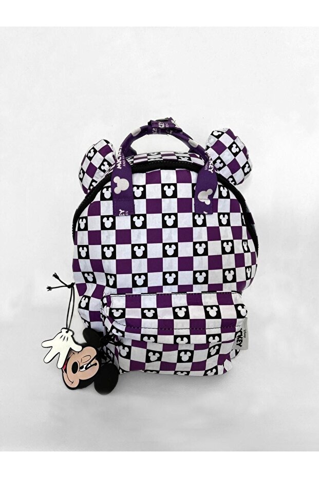 Children's Backpack with Mickey Mouse Detail and Ears