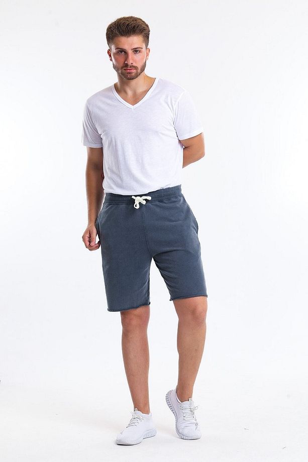 Men Sw Short Erkek Antrasit Şort 22636-1 - 8