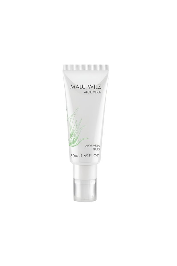 Aloe Vera Fluid - 50 ml Moisturizing and Soothing Renewing Liquid