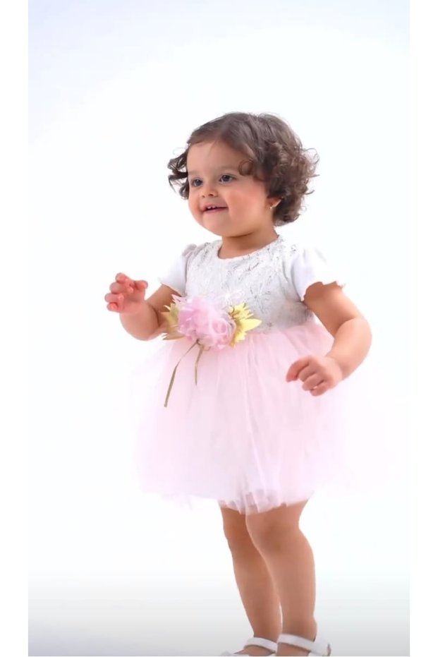 Tulle Girls' Summer Birthday Special Occasion Wedding Eid Dress