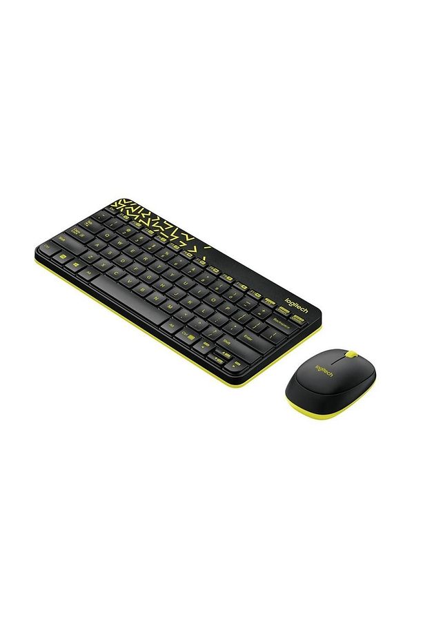 Mk240 Klavye Kablosuz Set Siyah/sarı (920-008214) - 1
