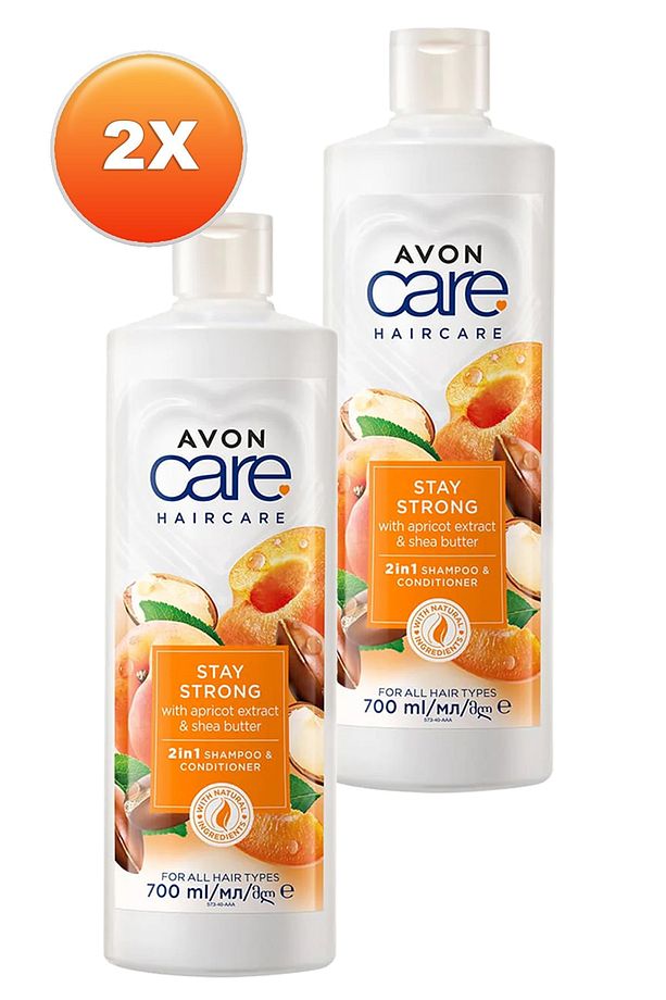 Care Kayısı ve Shea Özü Şampuan ve Saç Kremi 700 Ml. İkili Set - 2