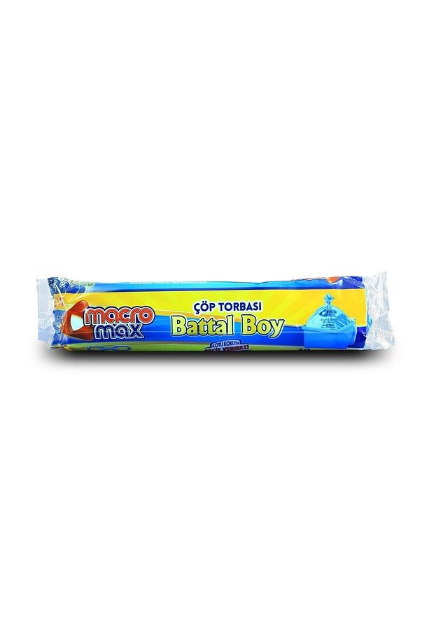 Ekstra Güçlü Çöp Torbası Battal Boy (72X95 CM), Soft Kokulu 10 Adet - 1