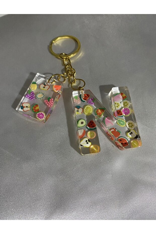 سلسلة مفاتيح إيبوكسي فاكهي - 2