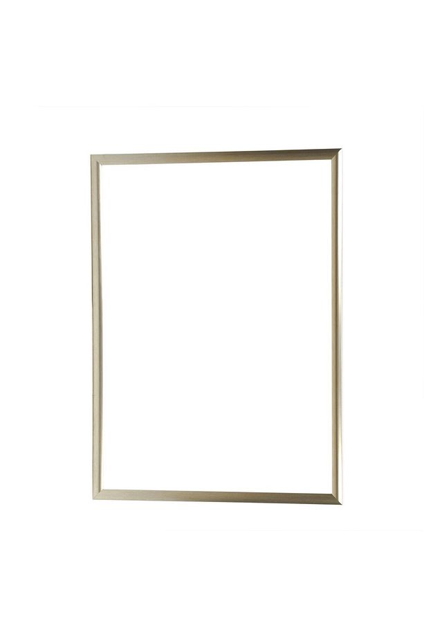 A3 Çerçeve Renk Platin Gümüş-arka Yüzey 3mm Mdf Ön Yüzey Kırılmaz Parlama Yapmayan Antireflektif - 3