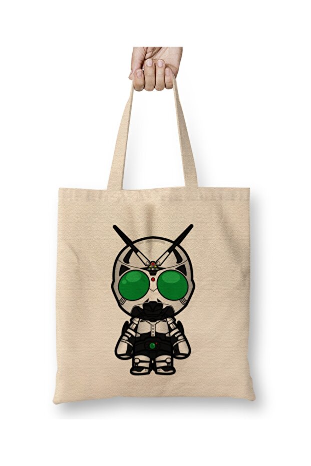 Kamen Rider Shadowmoon Chibi Version Tote Bag Long Handle - 1