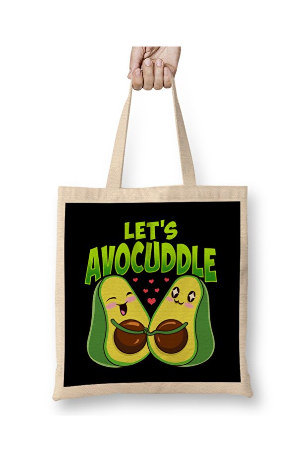 حقيبة يد من Let's Avocadoddle لطيفة ومضحكة على شكل أفوكادو بمقبض طويل