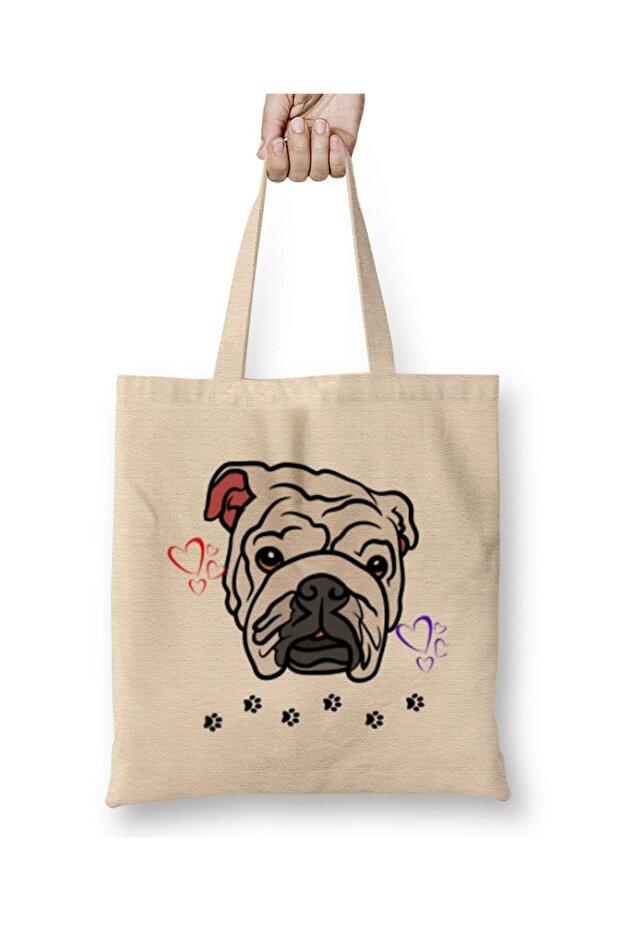 Funny Dog Lover Gift For Women Men Tote Bag Long Handle
