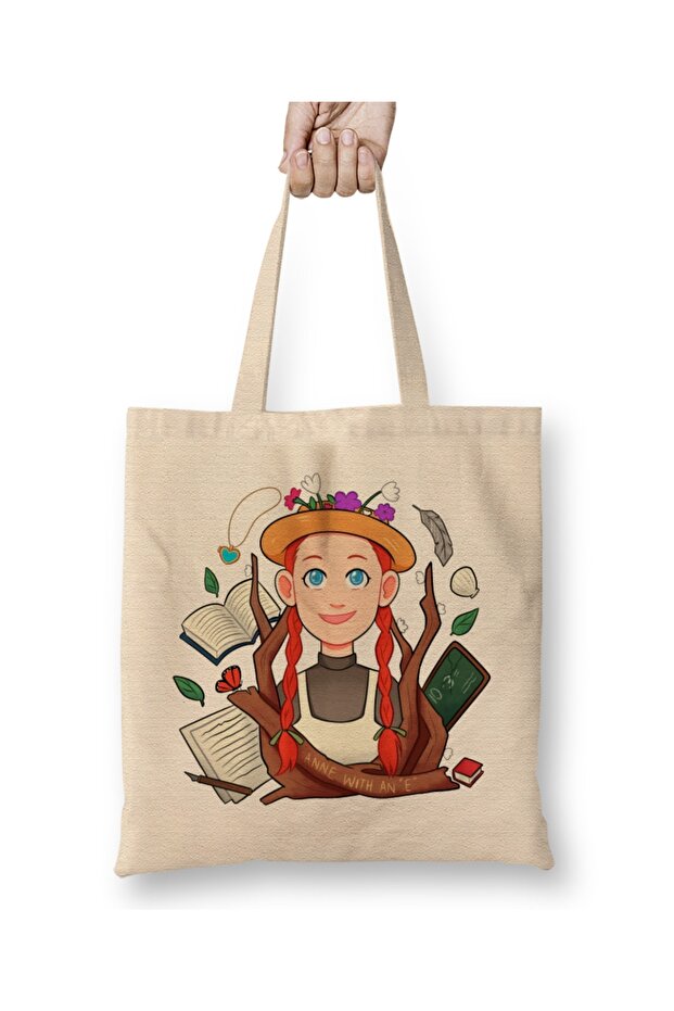 Fan Art Quot Anne With An E Anne With An E Art 04 Cloth Bag Long Handle