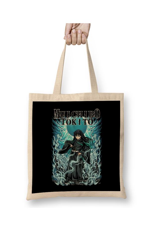 Kny Muichiro Tokito Cloth Bag Long Handle